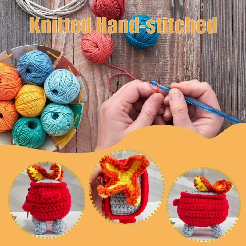 Handmade Crochet Dumpster Fire - Home And Textiles Today recension och pris