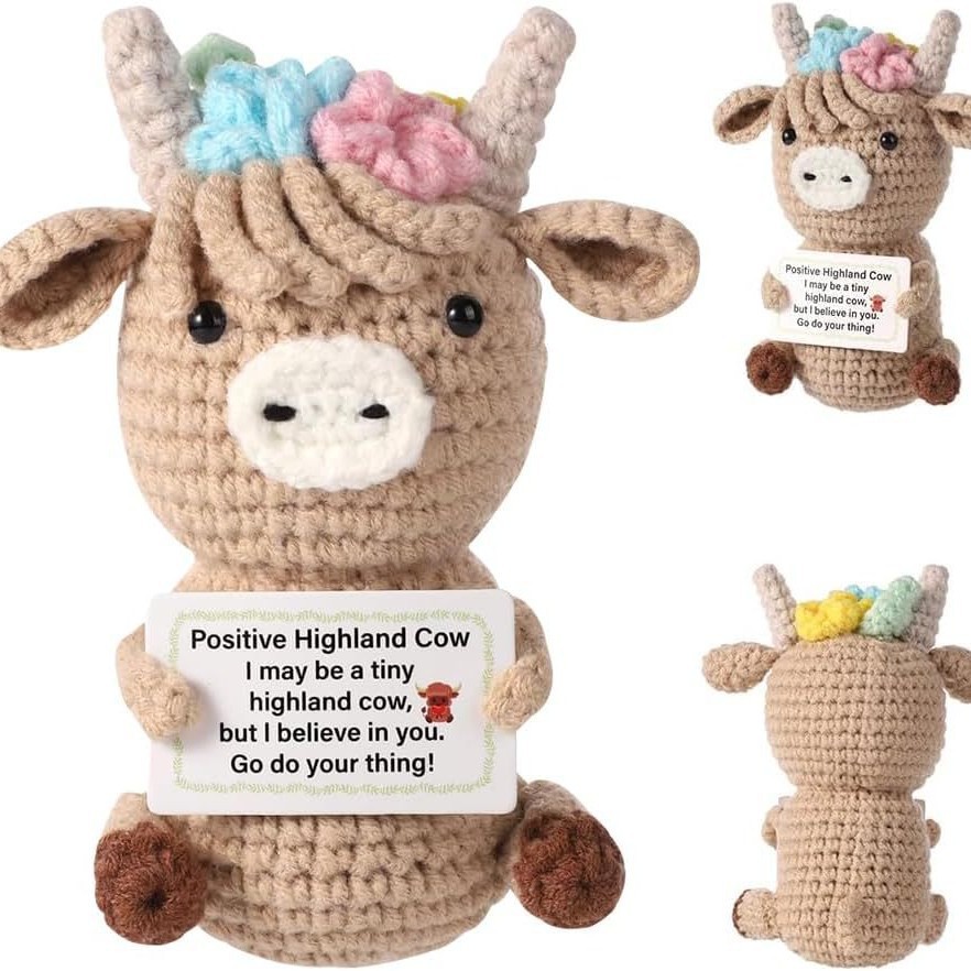 Crochet Emotional Cow Doll Dec - Home And Textiles Today recension och pris