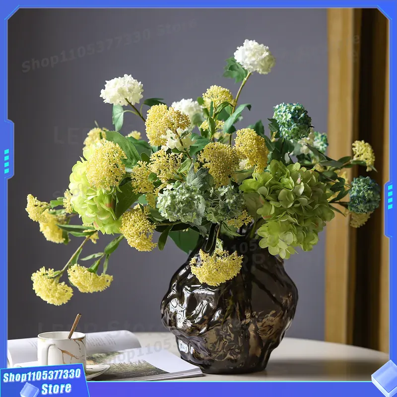 Large Wabi Sabi Style Flower V - Home Textiles And Furnishing recension och pris