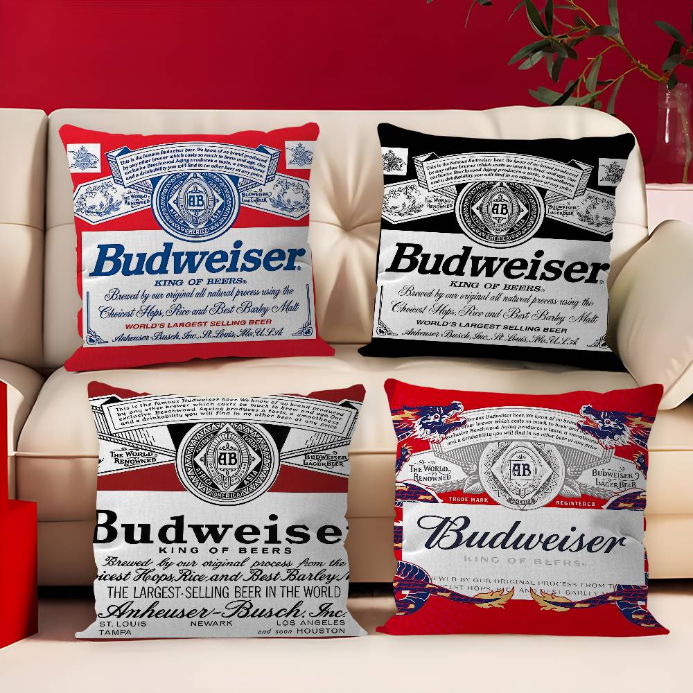 King Of Beer B-Budweiser Pillo - Home Textiles And Furnishing recension och pris