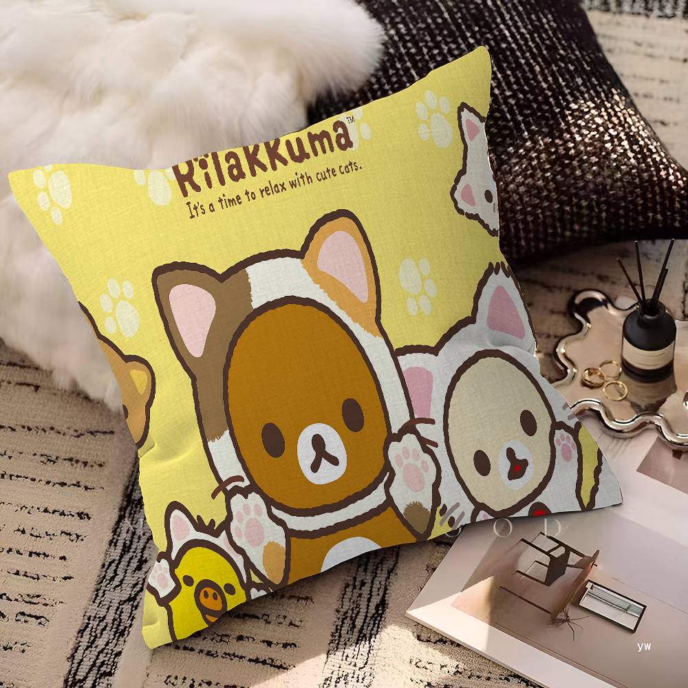 Cute Rilakkuma Pillow Gifts Ho - Home Textiles And Furnishing recension och pris
