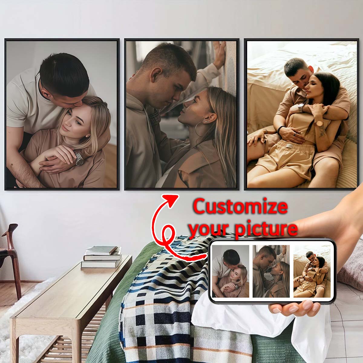 Triptych - 2D custom photo woo - Home And Textiles Today recension och pris