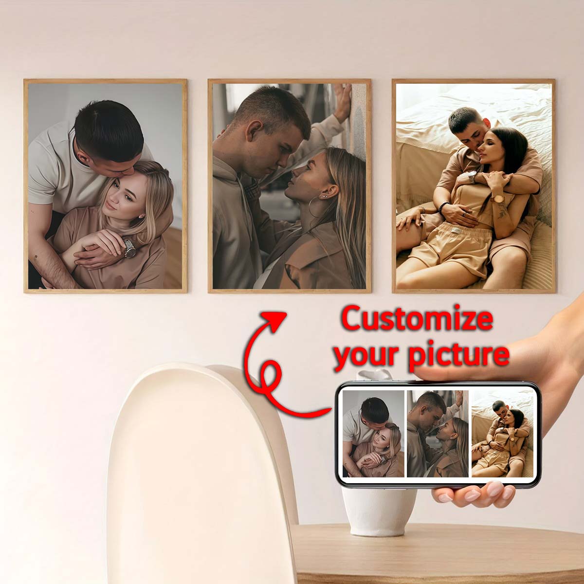 Triptych - 2D custom photo woo - Home And Textiles Today recension och pris