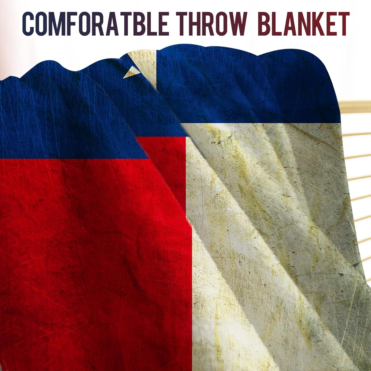 Levens Texas Flag Throw Blanke - Home Of Textiles recension och pris