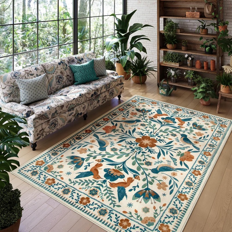 Vintage Floral Plant Patterns  - Home Textiles Online recension och pris