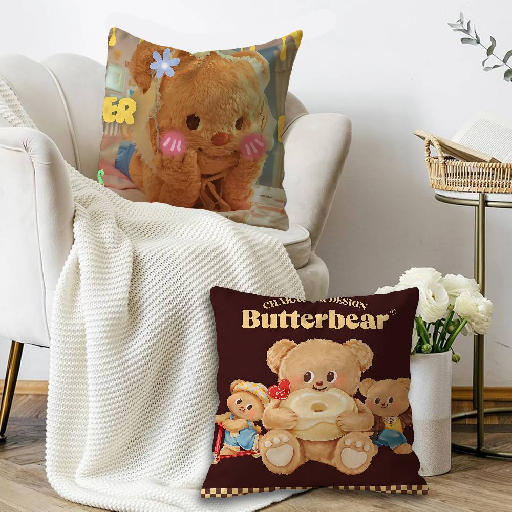 Cute B-butter Bear Pillow Gift - Home Textiles And Furnishing recension och pris
