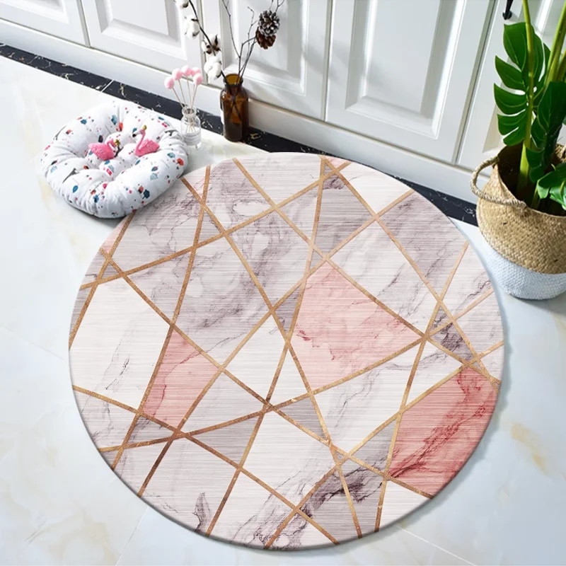 ~O~Light Luxury Round Floor Ma - Home Textiles Online recension och pris