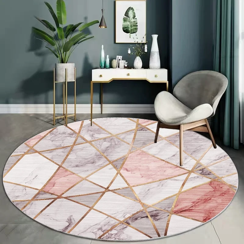 ~O~Light Luxury Round Floor Ma - Home Textiles Online recension och pris