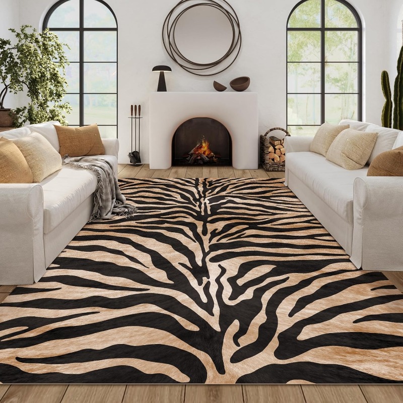 Tiger Leopard stripes Living R - Home Textiles Online recension och pris