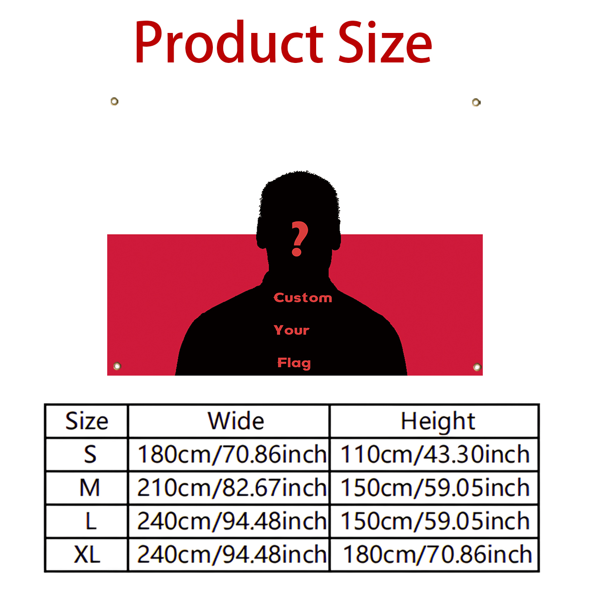 1Pc Custom Photo Polyster Flag - Home And Textiles Today recension och pris