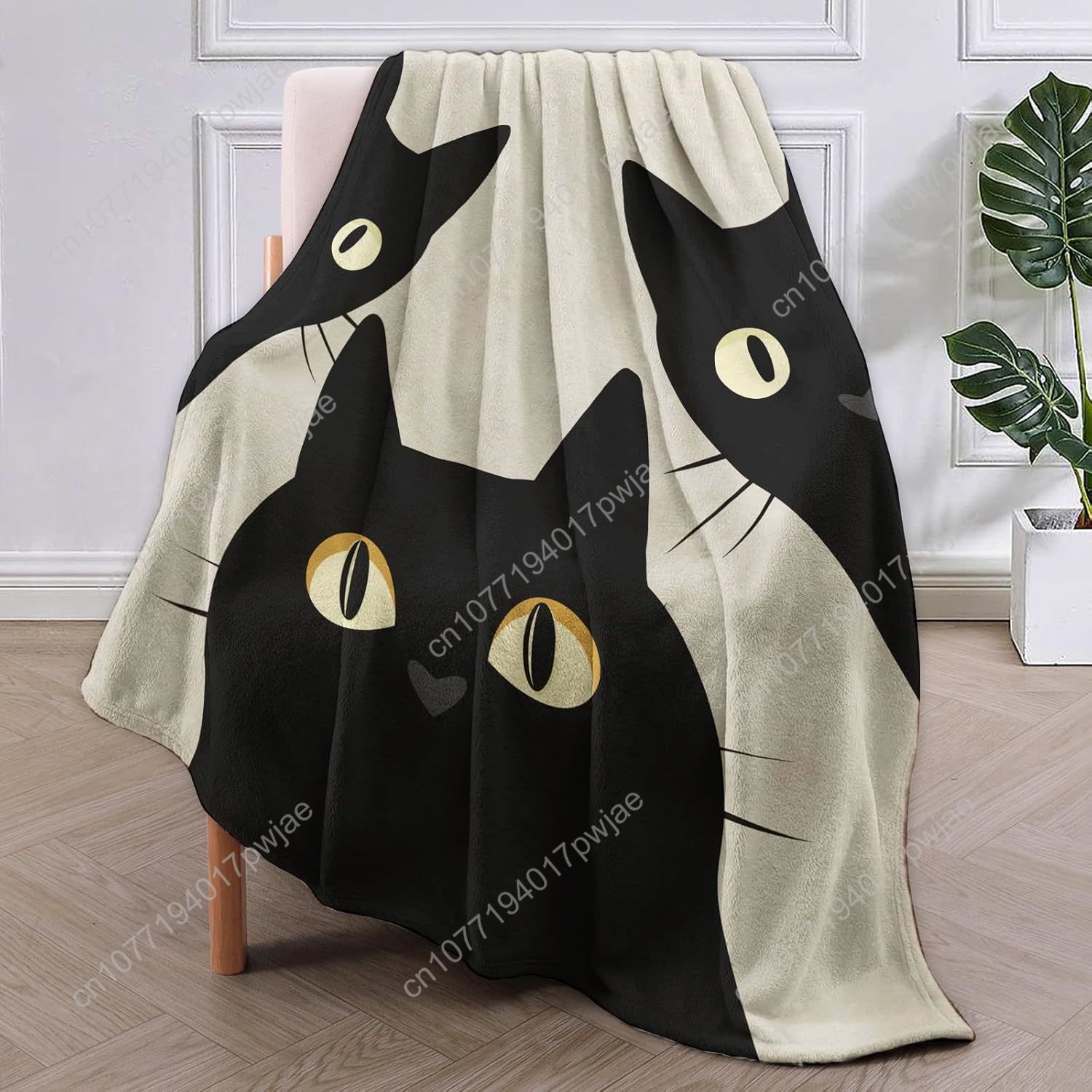 Funny Cat Blanket Gifts for Wo - Home Of Textiles recension och pris