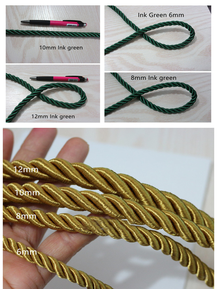 Colorful Three-Strand Twisted  - Home.Textiles Cushion recension och pris
