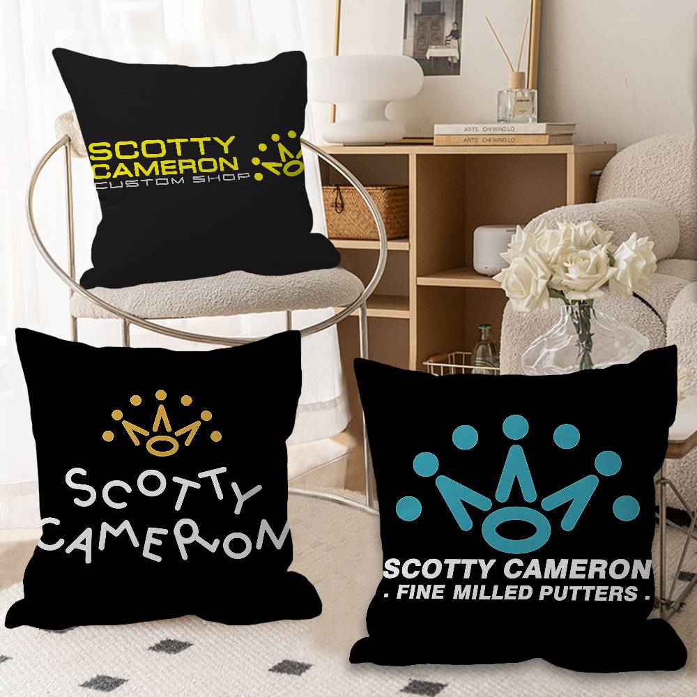 S-Scotty C-Cameron Sign Pillow - Home Textiles And Furnishing recension och pris