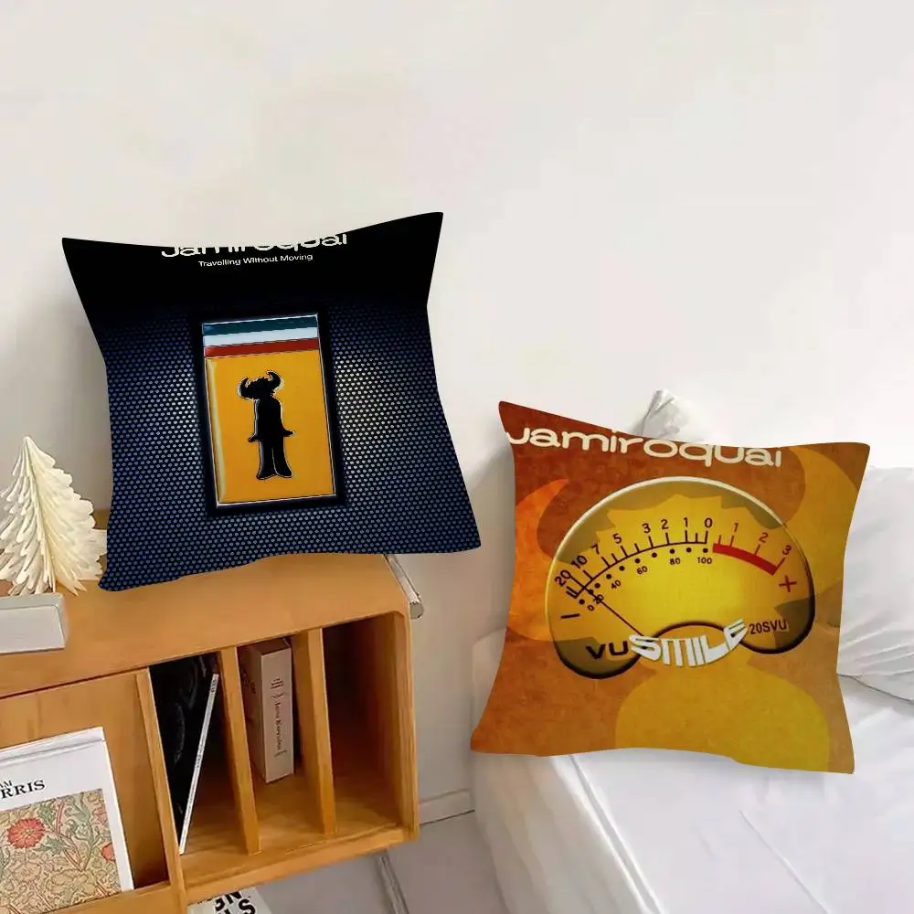 Band J-Jamiroquai   pillow cov - Home.Textiles Cushion recension och pris
