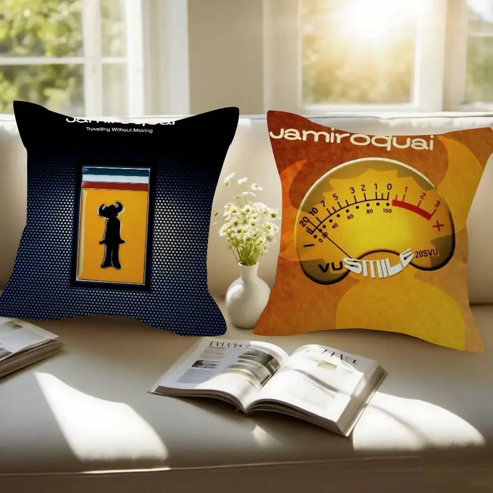 Band J-Jamiroquai   pillow cov - Home.Textiles Cushion recension och pris